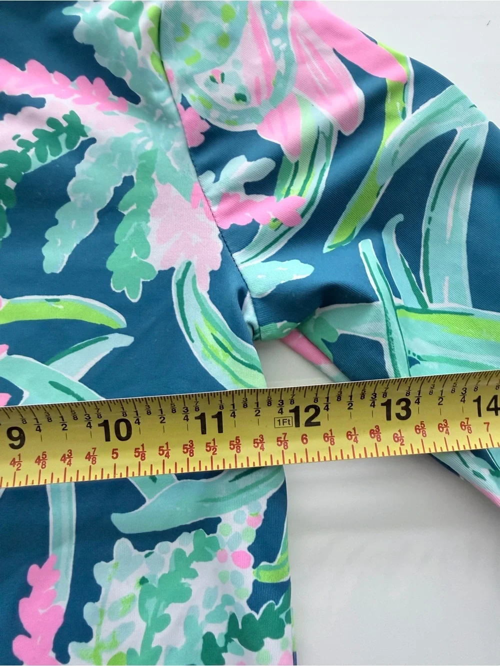 Lilly Pulitzer Girls Margo UPF 50+ Rashguard Swim Sweet Escape Ruffles set 6